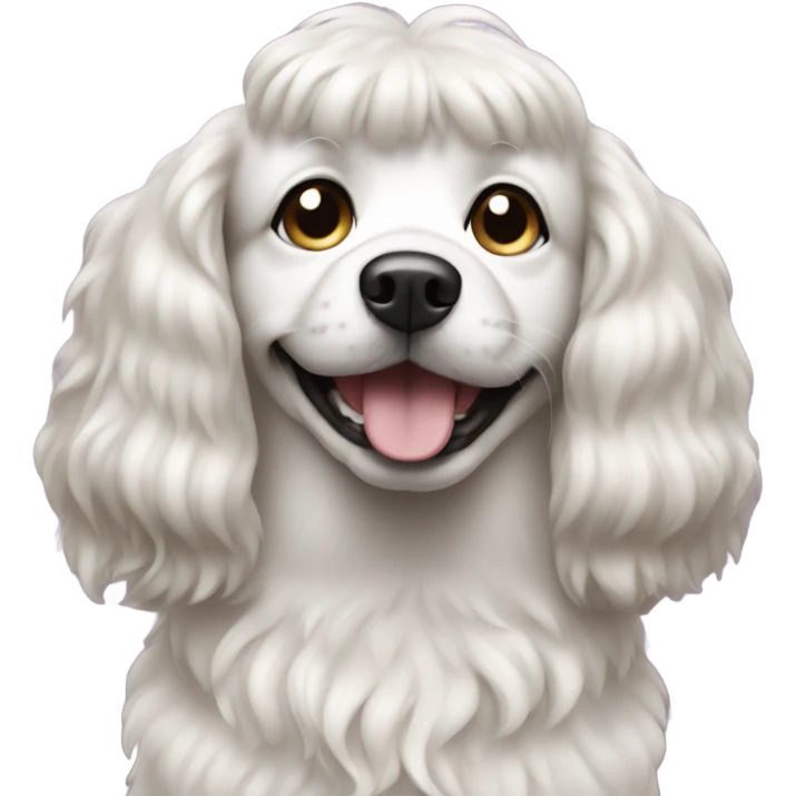 Shampoo on a dog emoji
