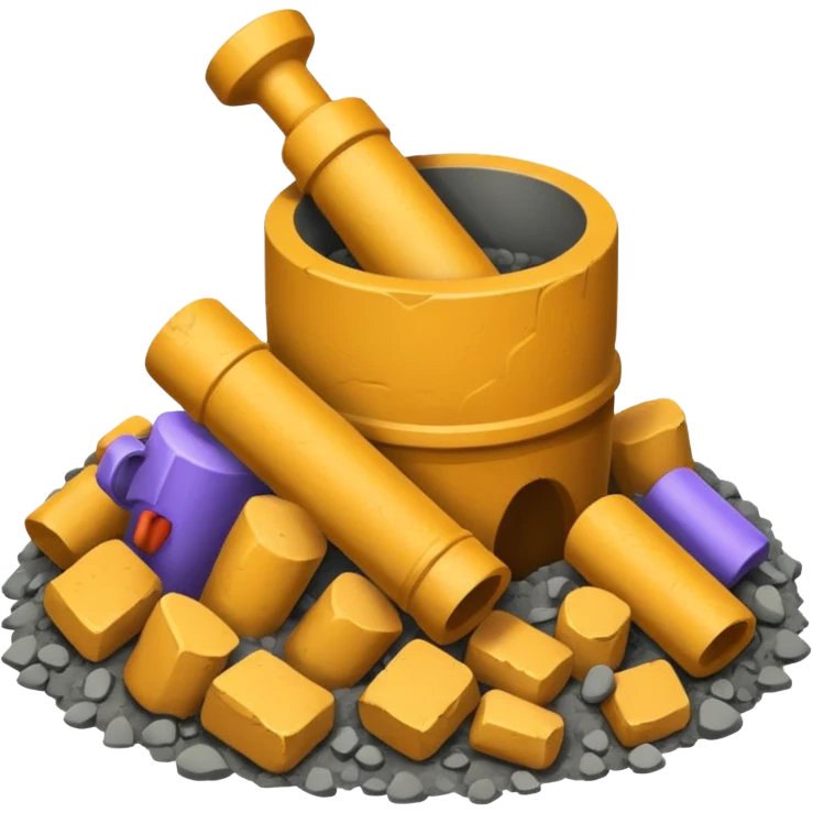 Mortar emoji