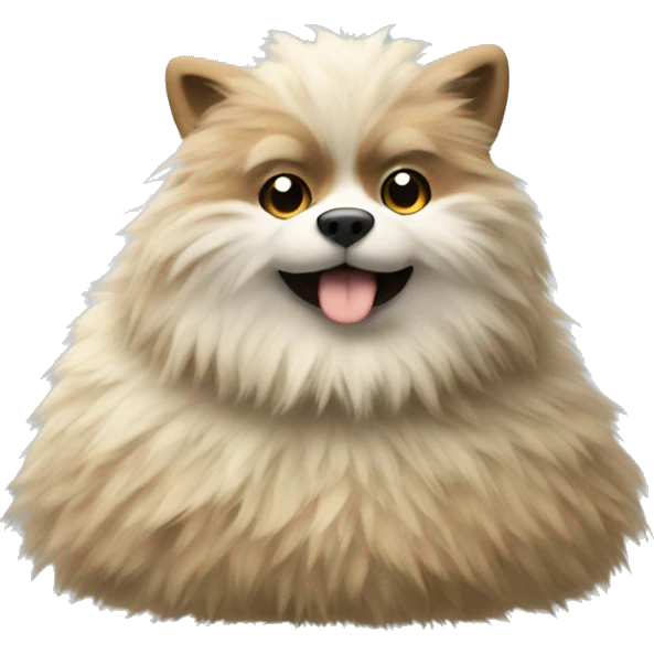 a pile of fur emoji