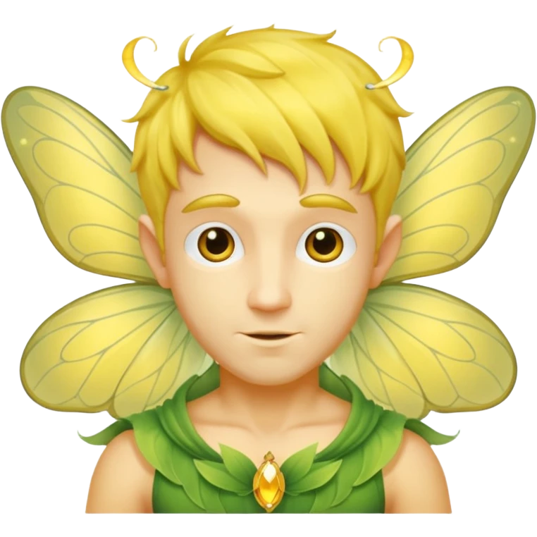 yellow male fairy emoji