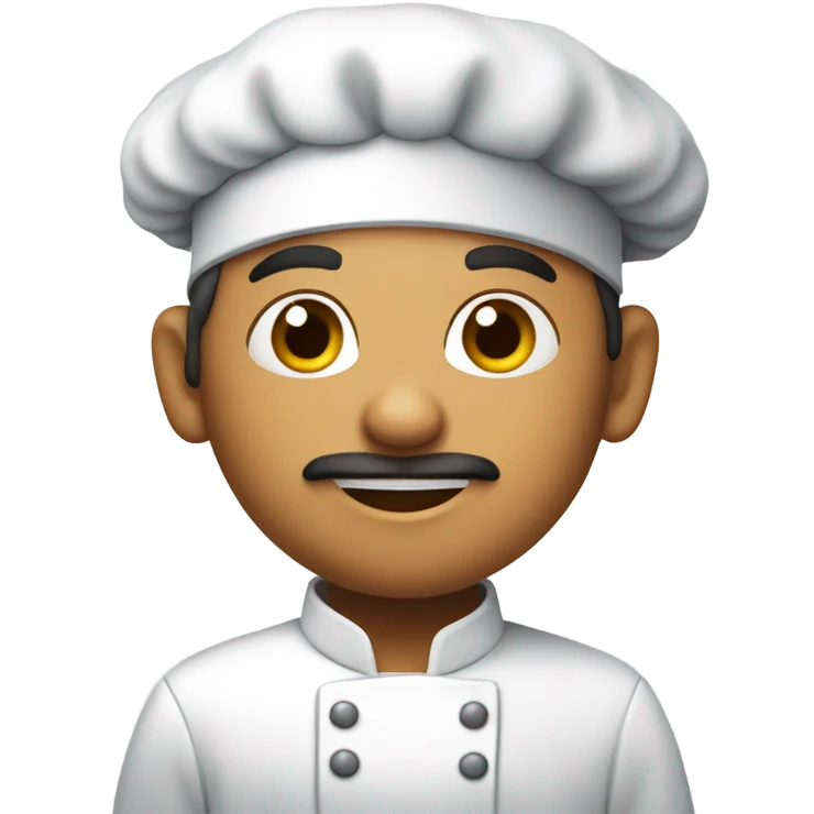 Chef with knife emoji