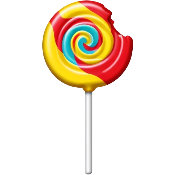 Realistic 1990’s chupa chups lollipop emoji