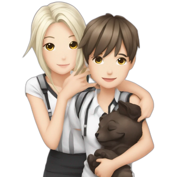 Pioli coach av milan  holding anime loli girl emoji