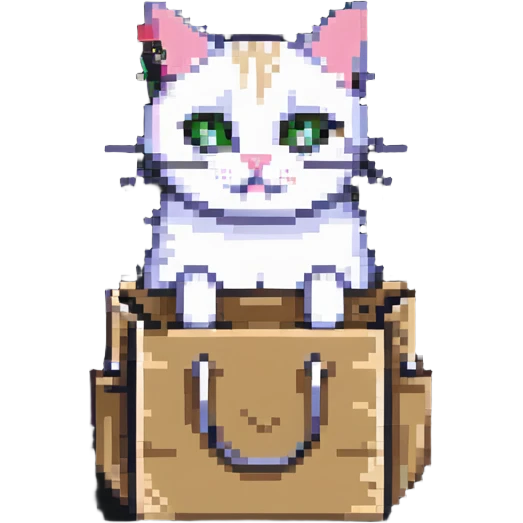 cat with bags under its eyes emoji