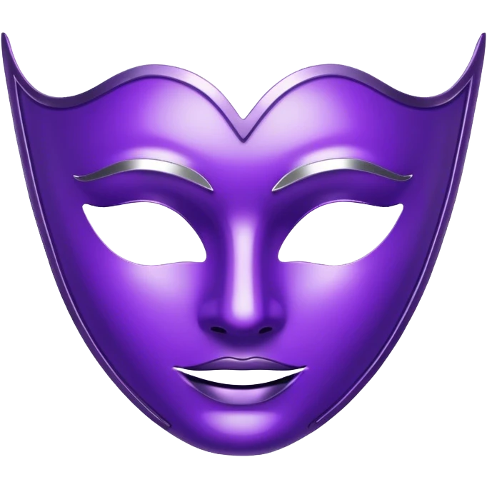 violet 🎭 emoji