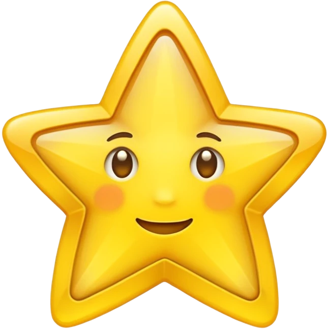 star without a face emoji