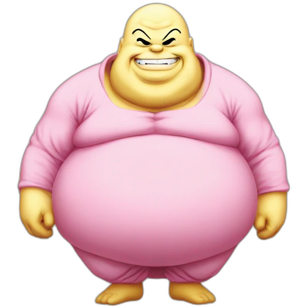 Majin Buu fat emoji