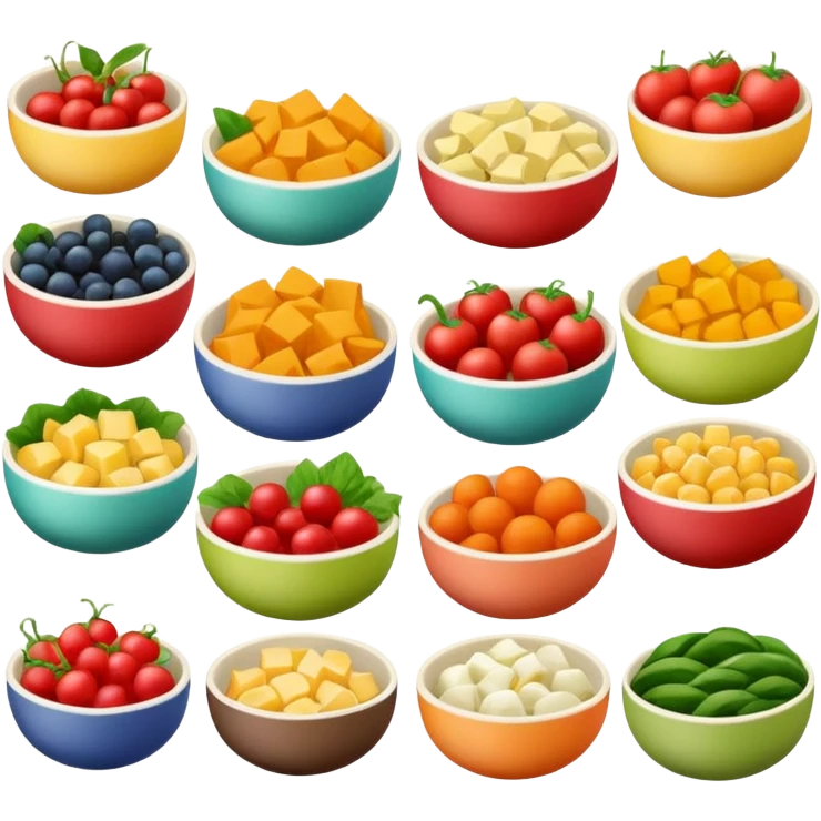 Foods in Bowls emoji