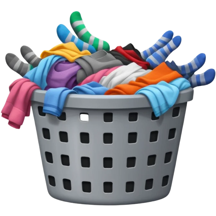 stinky laundry basket emoji