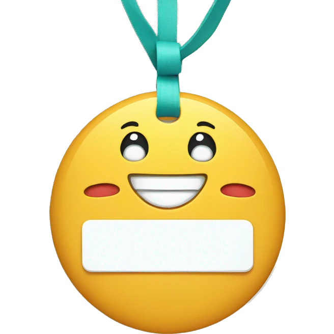 name tag emoji