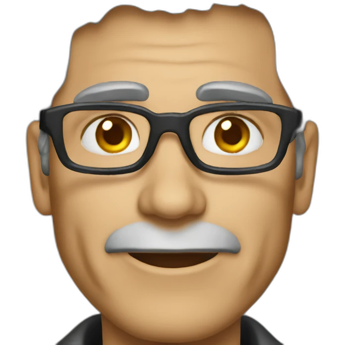George Clooney scientist emoji