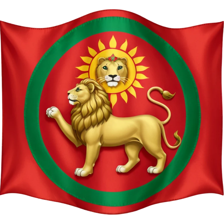 Flag of Iran qajar emoji