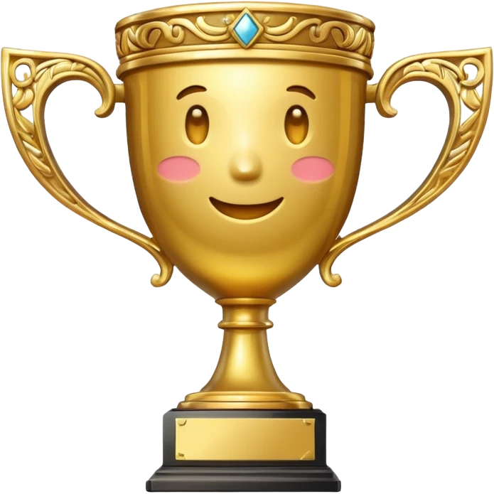 A big trophy (no background) emoji