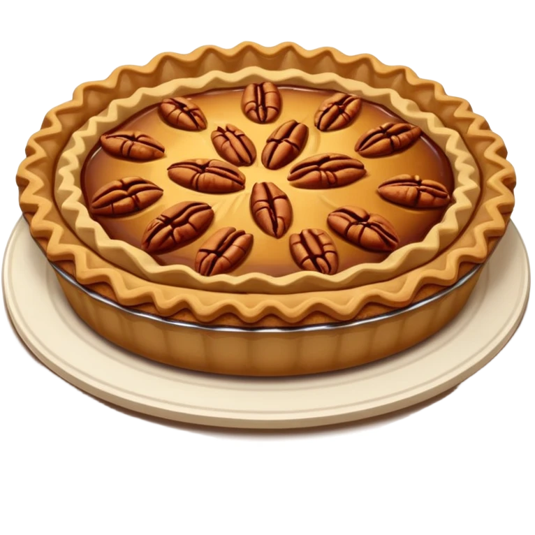 Pecan pie emoji