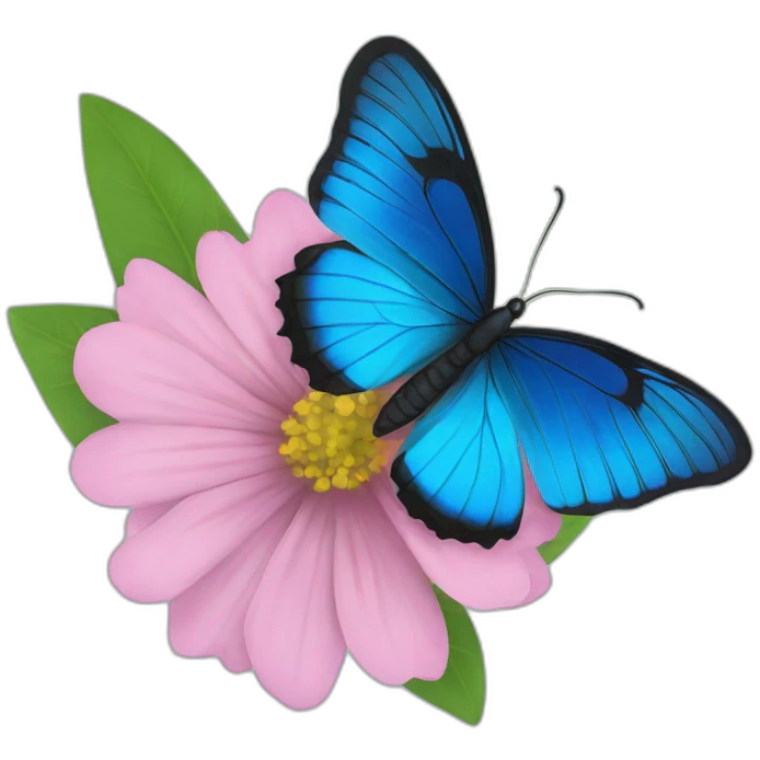 MARIPOSA AZUL emoji