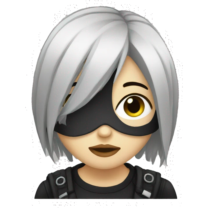Emo girl emoji