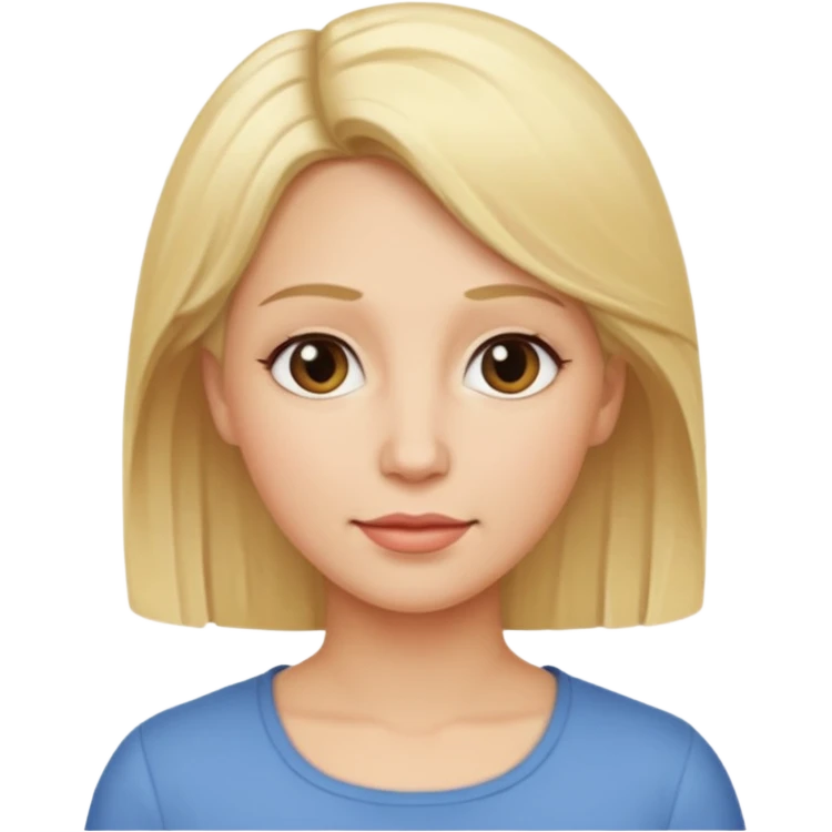 mother with blonde hair emoji
