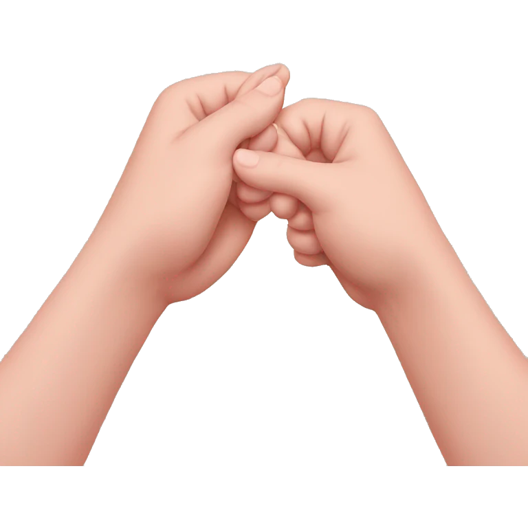 pinky promise  emoji