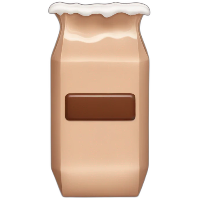 chocolate milk bar emoji