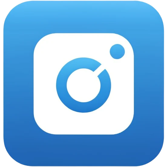 Provide Instagram blue tick verification logo as a text format emoji