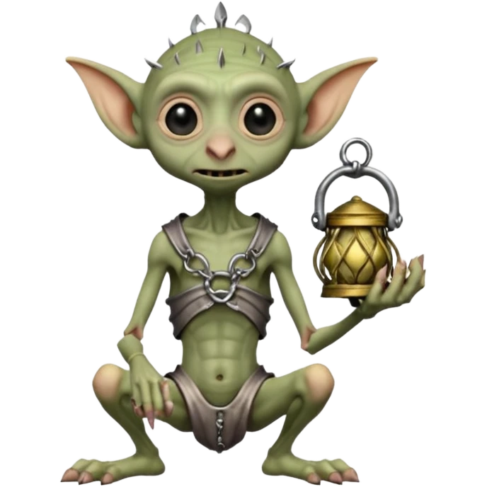 Dobby in chastity cage emoji