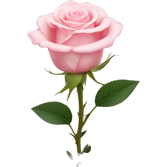 Small light pink Rose + Quran emoji