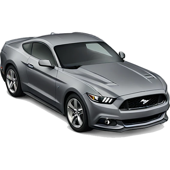 2017 ford mustang gray emoji
