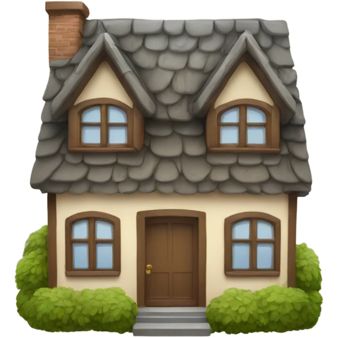 Cute house  emoji