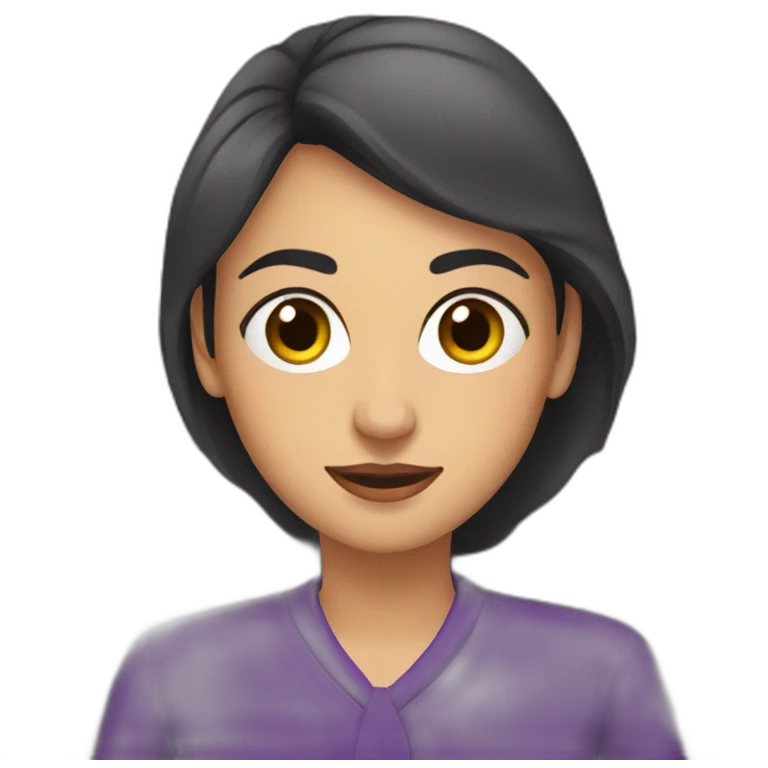 Armenian women in purple clothing in the bus emoji