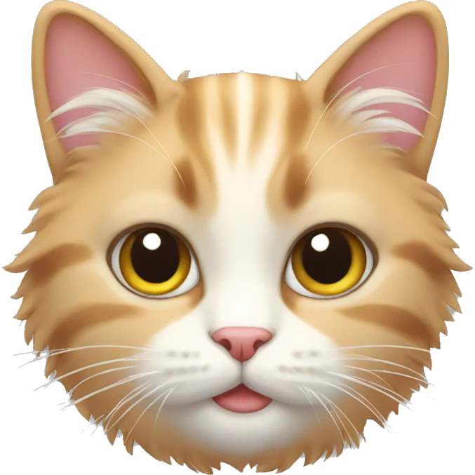cat fluffy emoji