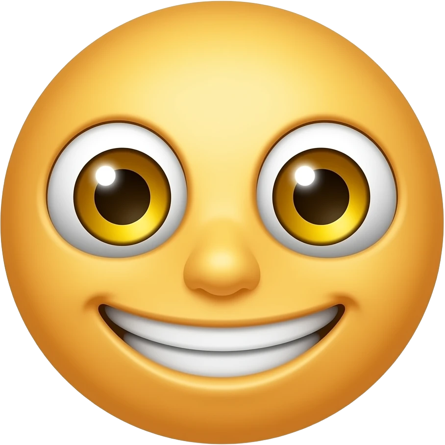 face with spiral eyes yellow smiely emoji
