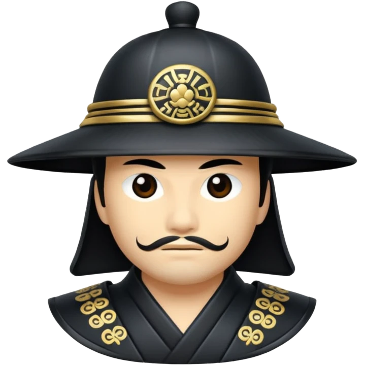 samurai only hat without head emoji