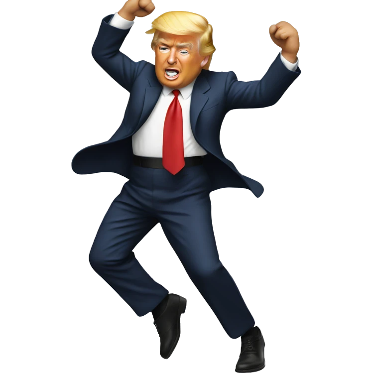 Donald trump dancing emoji