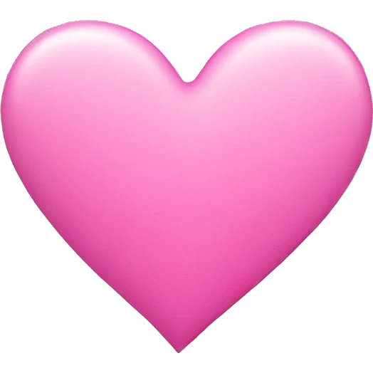 pink heart emoji