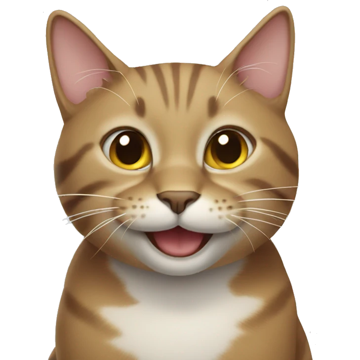 cat smiling emoji