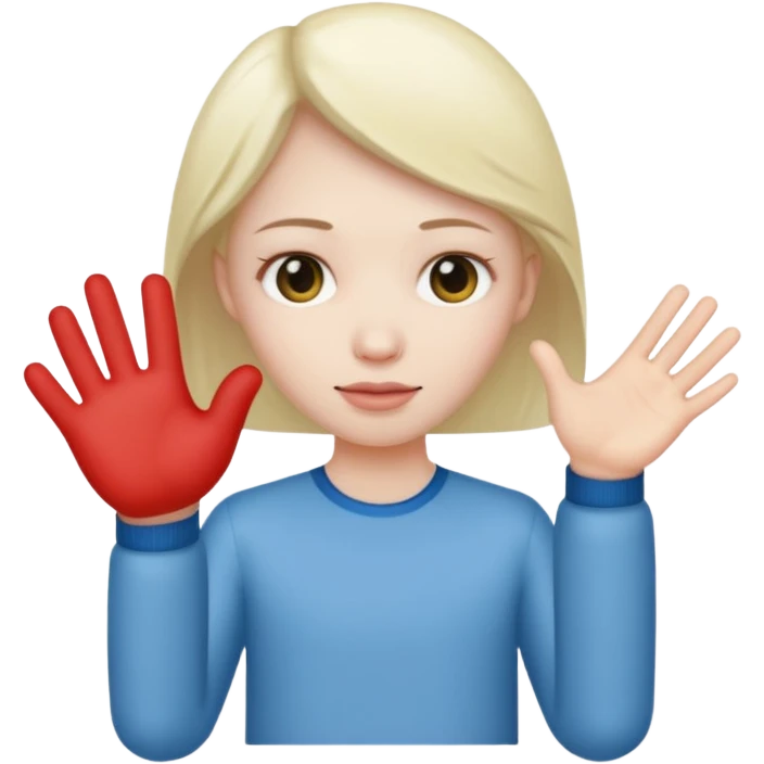 kéz emlés emoji
