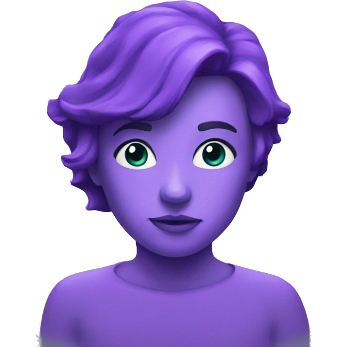 violet fragments emoji