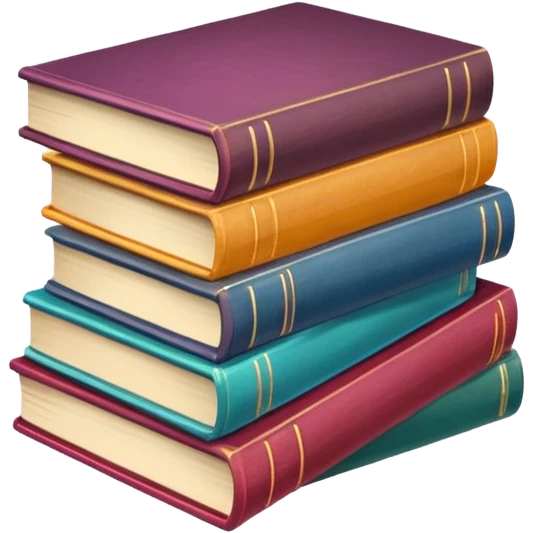 stack of books emoji