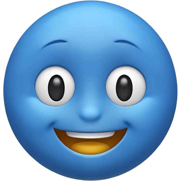 emoji azul emoji