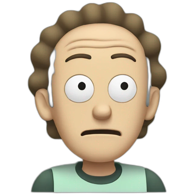 Morty from Rick and Morty  emoji