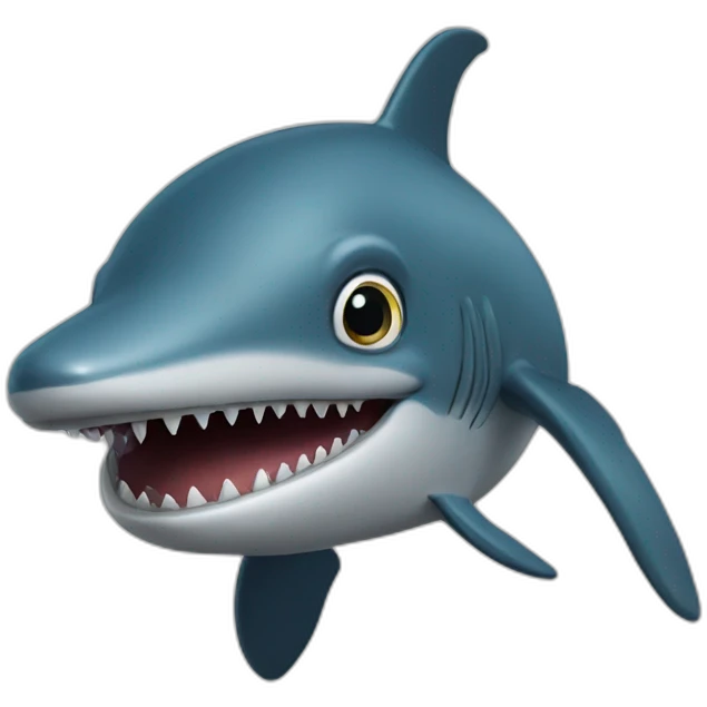 delfin animatronic emoji