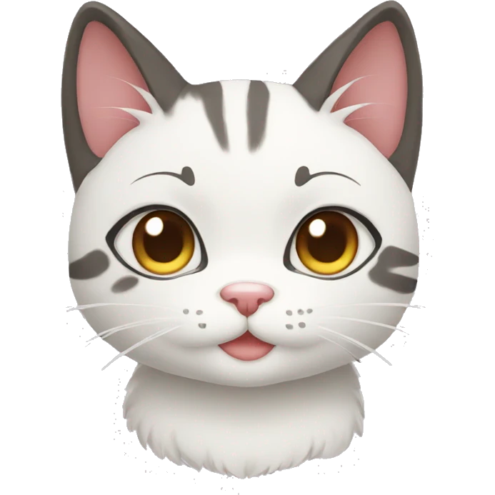 cute japanese cat named koneko emoji