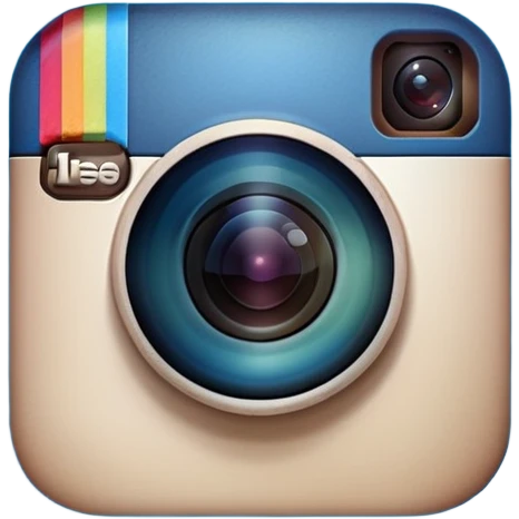 Instagram blue   emoji