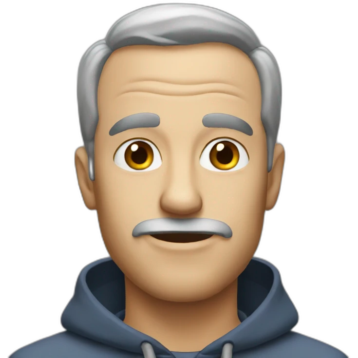 Very very stupid man emoji