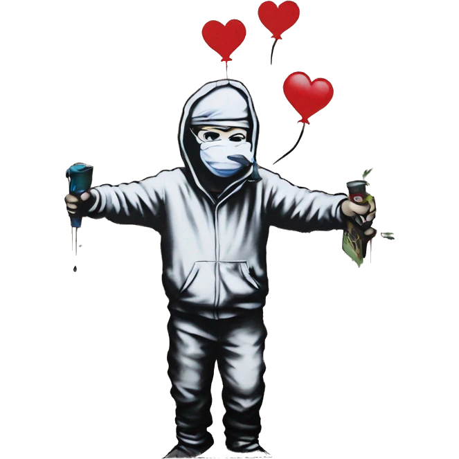 Banksy's Street Art emoji