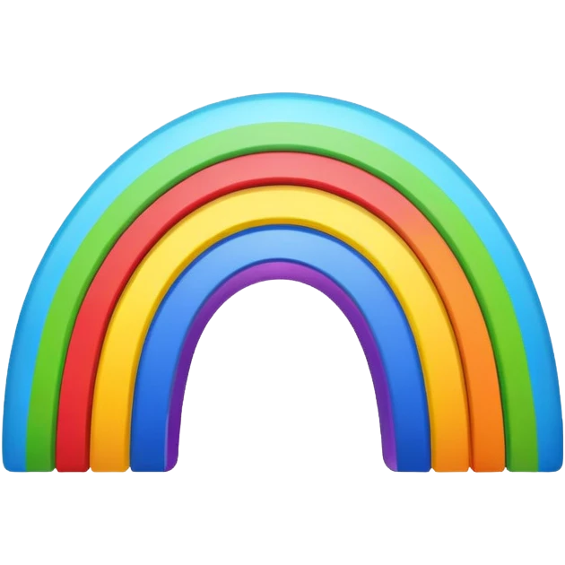 A rainbow ࿕ emoji