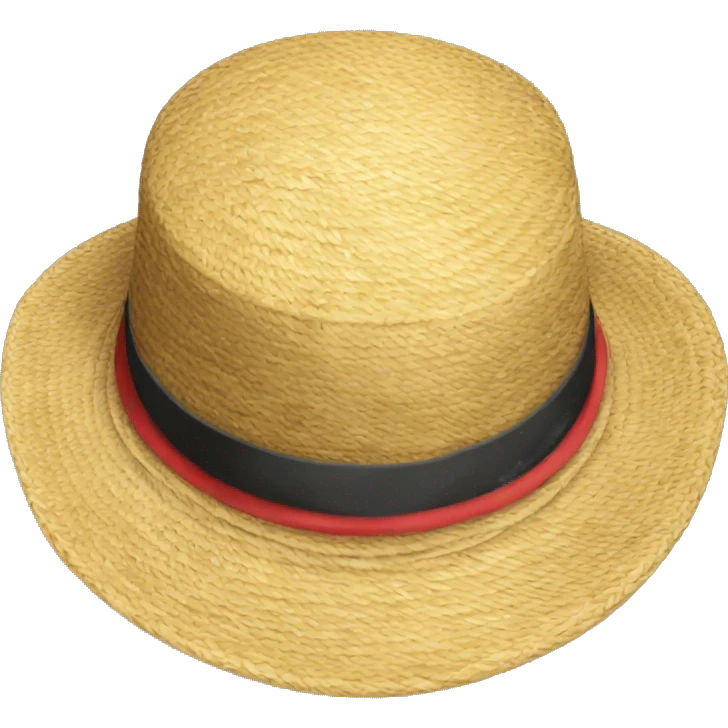 Luffy chapeau de paille emoji