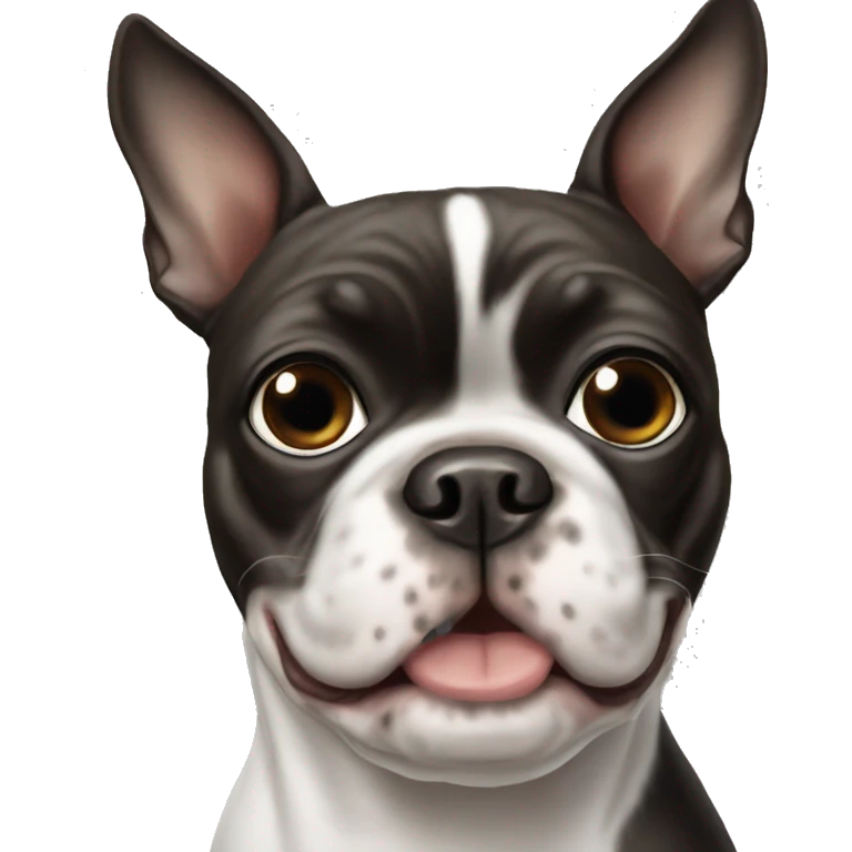 boston terrier  emoji