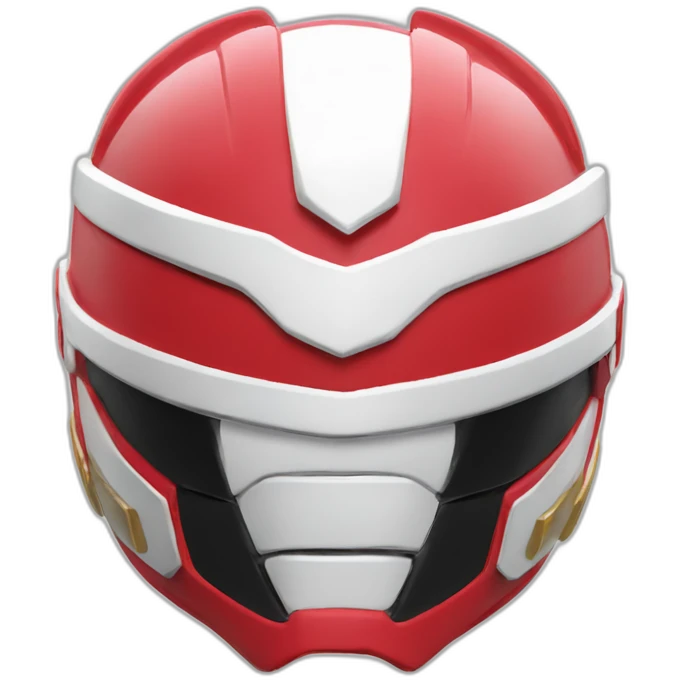power ranger cool ultimate helmet emoji