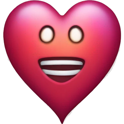 heart with aura around it emoji